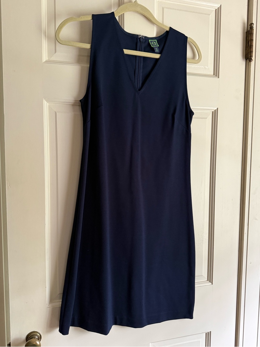C. Wonder Navy Sleeveless Shift Dress sizes